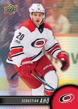 #20 Sebastian Aho - Carolina Hurricanes - 2017-18 Upper Deck Tim Hortons Hockey