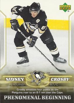 #20 Sidney Crosby - Pittsburgh Penguins - 2005-06 Upper Deck Phenomenal Beginning Hockey