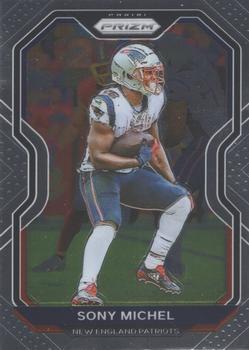 #20 Sony Michel - New England Patriots - 2020 Panini Prizm Football