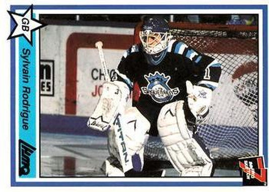 #20 Sylvain Rodrigue - Chicoutimi Sagueneens - 1990-91 7th Inning Sketch QMJHL Hockey