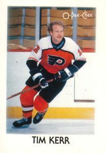 #20 Tim Kerr - Philadelphia Flyers - 1987-88 O-Pee-Chee Minis Hockey