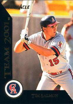 #20 Tim Salmon - California Angels - 1993 Pinnacle - Team 2001 Baseball