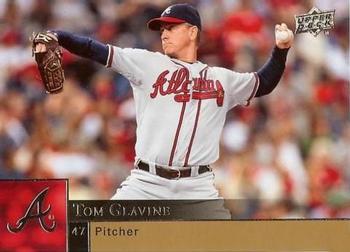 #20 Tom Glavine - Atlanta Braves - 2009 Upper Deck Baseball