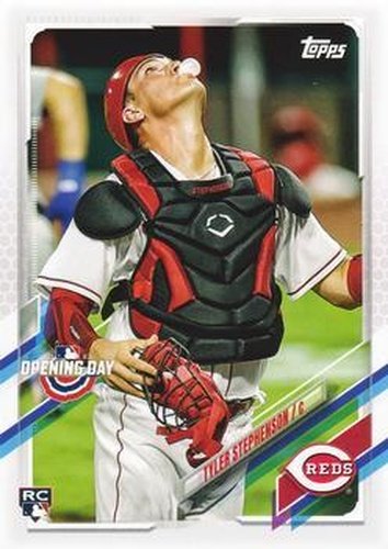 #20 Tyler Stephenson - Cincinnati Reds - 2021 Topps Opening Day Baseball