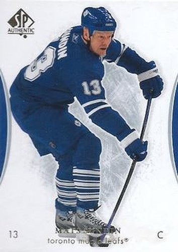 #20 Mats Sundin - Toronto Maple Leafs - 2007-08 SP Authentic Hockey