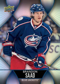 #20 Brandon Saad - Columbus Blue Jackets - 2016-17 Upper Deck Tim Hortons Hockey