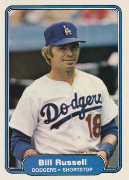 #20 Bill Russell - Los Angeles Dodgers - 1982 Fleer Baseball