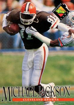 #20 Michael Jackson - Cleveland Browns - 1994 Pro Line Live Football