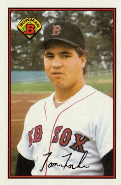 #20 Tom Fischer - Boston Red Sox - 1989 Bowman Baseball
