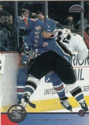 #20 Adam Graves - New York Rangers - 1996-97 Leaf Hockey