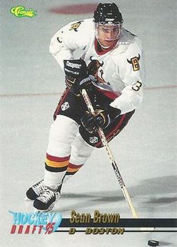 #20 Sean Brown - Boston Bruins - 1995 Classic Hockey