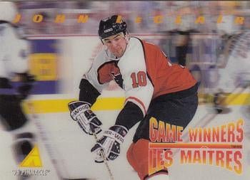 #McD-20 John LeClair - Philadelphia Flyers - 1995-96 Pinnacle McDonald's Game Winners Hockey
