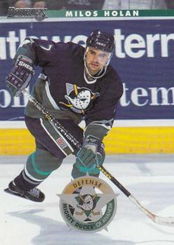 #20 Milos Holan - Anaheim Mighty Ducks - 1996-97 Donruss Hockey