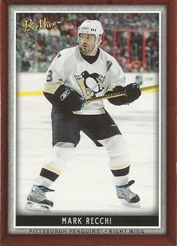 #20 Mark Recchi - Pittsburgh Penguins - 2006-07 Upper Deck Beehive Hockey