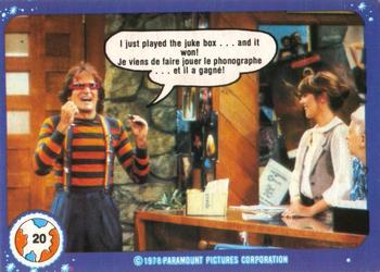 #20 I Just Played the Juke Box... And It Won! - 1978 O-Pee-Chee Mork & Mindy