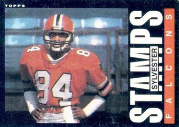 #20 Sylvester Stamps - Atlanta Falcons - 1985 Topps Football