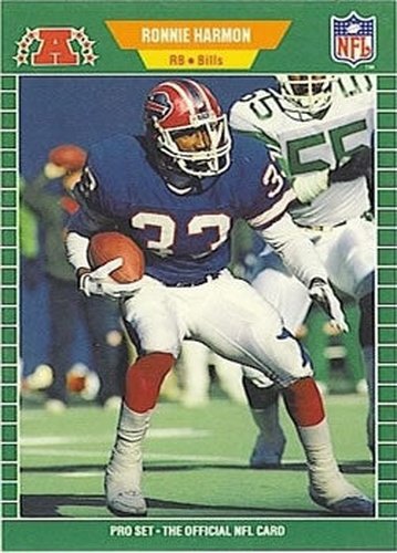 #20 Ronnie Harmon - Buffalo Bills - 1989 Pro Set Football