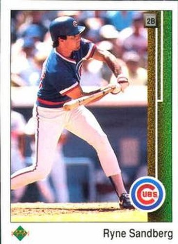 #120 Ryne Sandberg - Chicago Cubs - 1989 Upper Deck Baseball