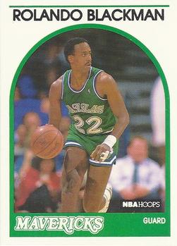 #20 Rolando Blackman - Dallas Mavericks - 1989-90 Hoops Basketball