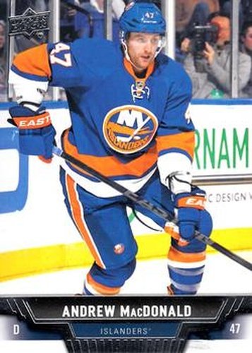 #20 Andrew MacDonald - New York Islanders - 2013-14 Upper Deck Hockey