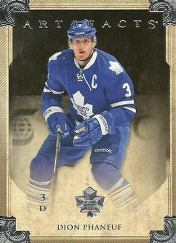#20 Dion Phaneuf - Toronto Maple Leafs - 2013-14 Upper Deck Artifacts Hockey