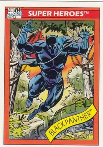 #20 Black Panther - 1990 Impel Marvel Universe