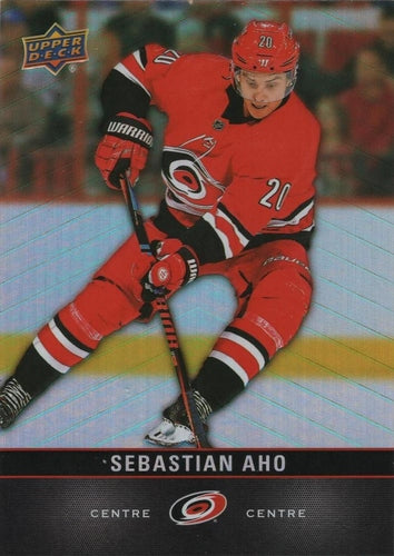 #20 Sebastian Aho - Carolina Hurricanes - 2019-20 Upper Deck Tim Hortons Hockey