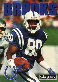 #20 Bill Brooks - Indianapolis Colts - 1992 SkyBox Impact Football