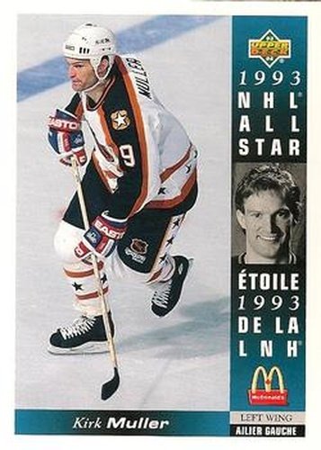 #McD-20 Kirk Muller - Montreal Canadiens - 1993-94 Upper Deck McDonald's Hockey