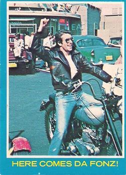 #20 Here Comes Da Fonz! - 1976 O-Pee-Chee Happy Days