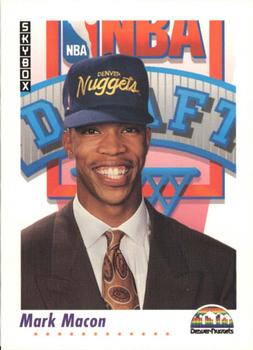 #520 Mark Macon - Denver Nuggets - 1991-92 SkyBox Basketball