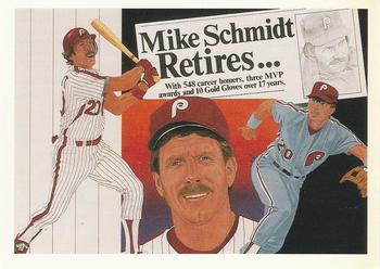 #20 Mike Schmidt - Philadelphia Phillies - 1990 Upper Deck Baseball