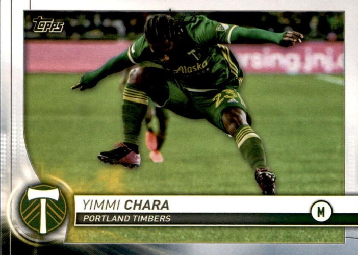 #20 Yimmi Chara - Portland Timbers - 2020 Topps MLS Soccer