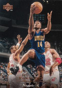 #20 Robert Pack - Denver Nuggets - 1995-96 Upper Deck Basketball