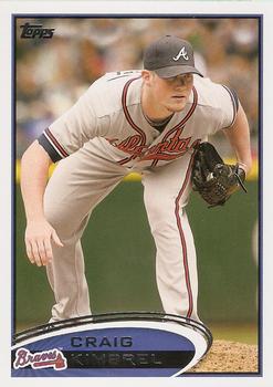 #20 Craig Kimbrel - Atlanta Braves - 2012 Topps Baseball