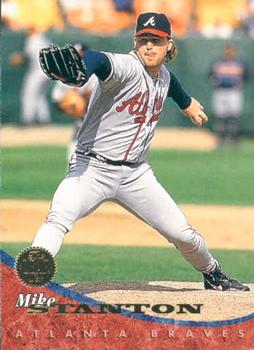 #20 Mike Stanton - Atlanta Braves - 1994 Leaf Baseball