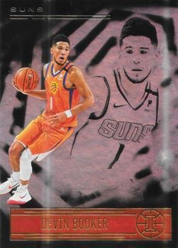 #20 Devin Booker - Phoenix Suns - 2020-21 Panini Illusions Basketball