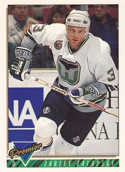 #20 Zarley Zalapski - Hartford Whalers - 1993-94 Topps Premier Hockey