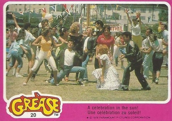 #20 A Celebration in the Sun! - 1978 O-Pee-Chee Grease