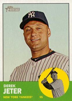 #20a Derek Jeter - New York Yankees - 2012 Topps Heritage Baseball