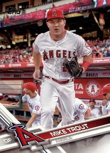 #20a Mike Trout - Los Angeles Angels - 2017 Topps Baseball