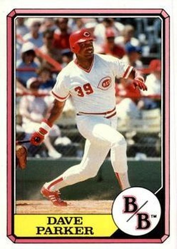 #20 Dave Parker - Cincinnati Reds - 1987 Topps Boardwalk and Baseball