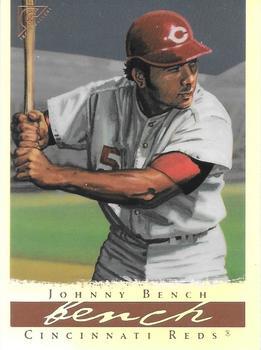 #20b Johnny Bench - Cincinnati Reds - 2003 Topps Gallery Hall of Fame - Artist's Proofs Baseball