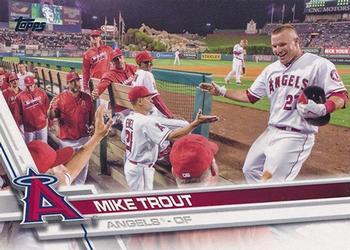 #20b Mike Trout - Los Angeles Angels - 2017 Topps Baseball
