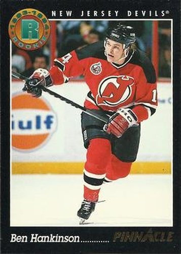#210 Ben Hankinson - New Jersey Devils - 1993-94 Pinnacle Hockey