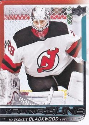 #210 Mackenzie Blackwood - New Jersey Devils - 2018-19 Upper Deck Hockey