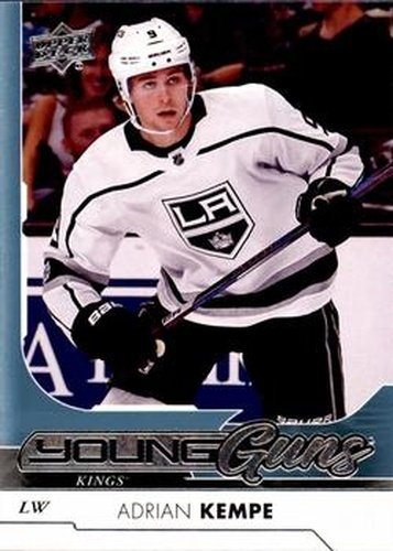 #210 Adrian Kempe - Los Angeles Kings - 2017-18 Upper Deck Hockey