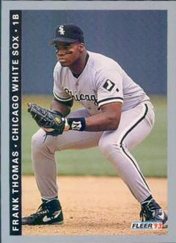 #210 Frank Thomas - Chicago White Sox - 1993 Fleer Baseball