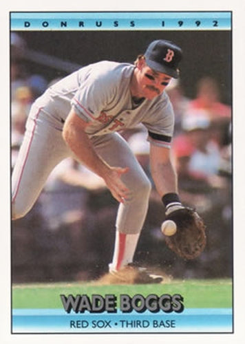 #210 Wade Boggs - Boston Red Sox - 1992 Donruss Baseball
