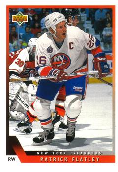 #210 Patrick Flatley - New York Islanders - 1993-94 Upper Deck Hockey